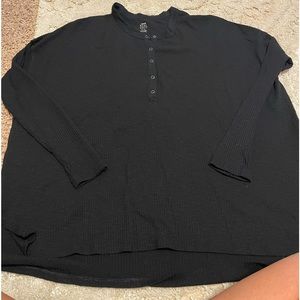 Aerie real soft oversized Henley